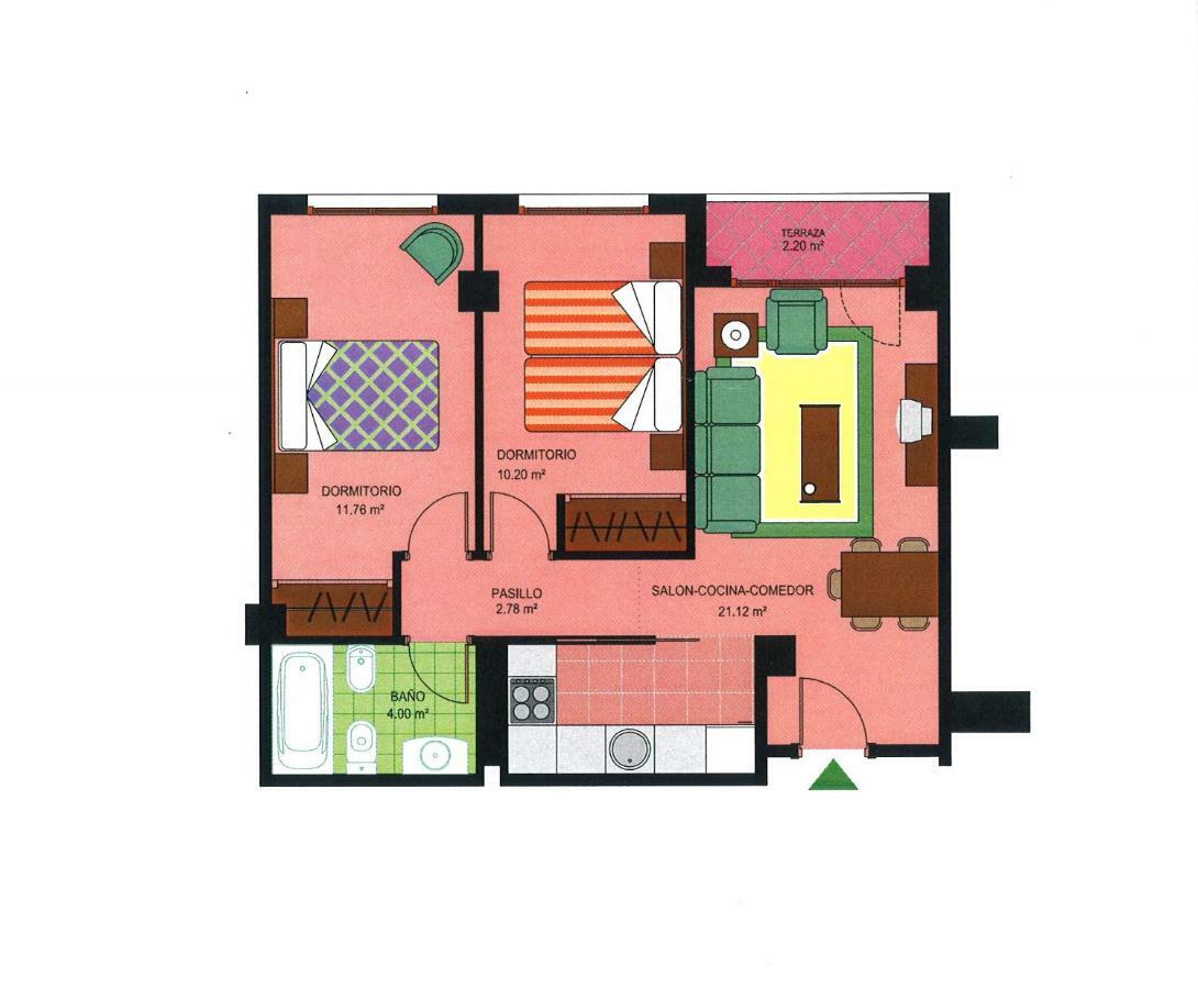 Apartmán Jardin Del Sella Onís Exteriér fotografie